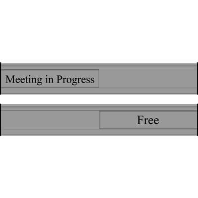 Meeting in Progress/Free (Sliding Slatz)