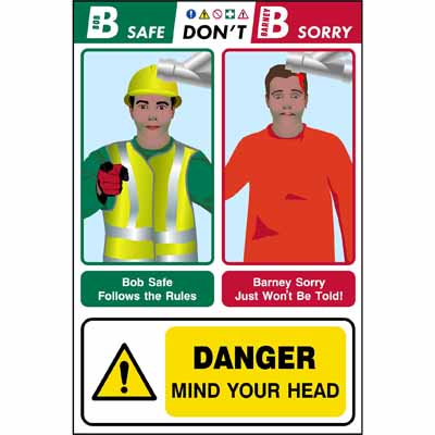 Danger mind your head (Bob & Barney)
