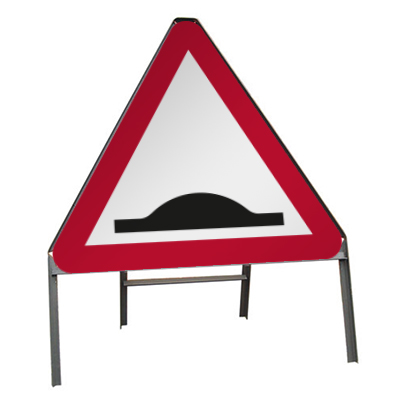 Road hump (Temp.) sign 