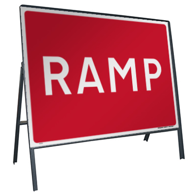 Ramp Sign (Temp.)