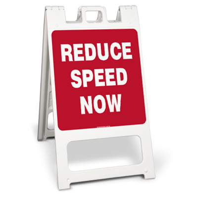 Reduce speed now (Squarecade 45)