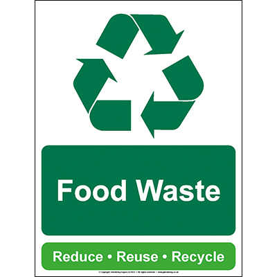 Food Waste Recycling Sign