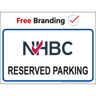 NHBC reserved parking (Quickfit)